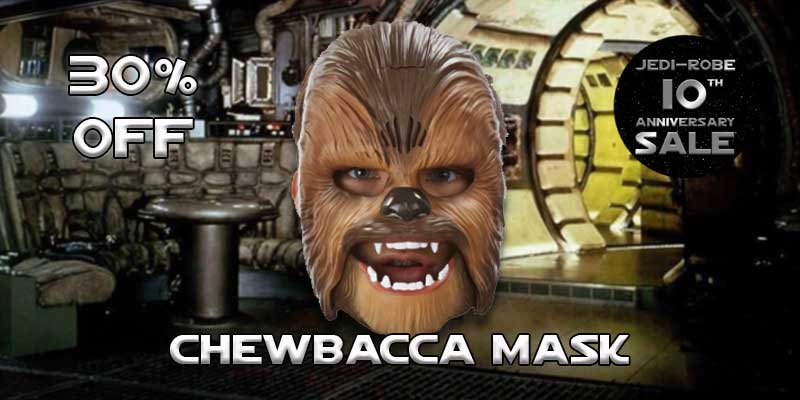 Star Wars Electronic Chewbacca Mask 30% off sale